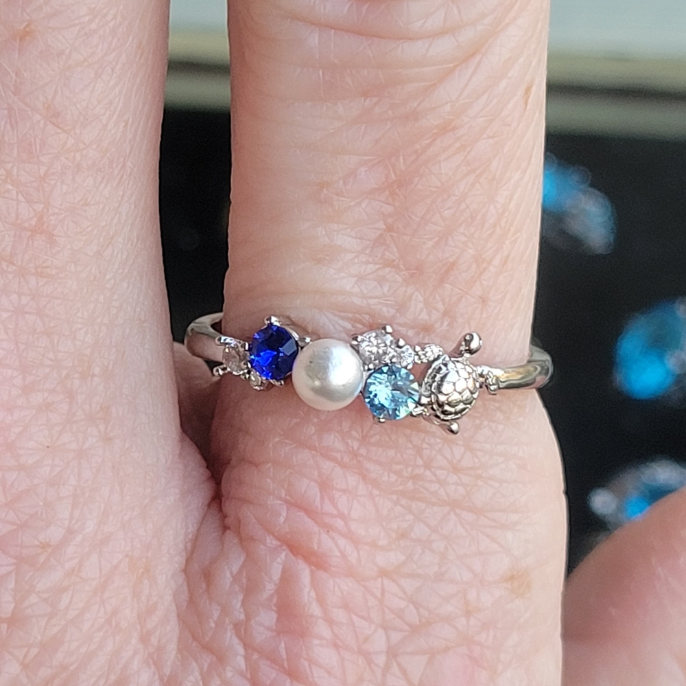 💍2 for $20 NWT Fragrant Jewels You, Me and the Sea Ring